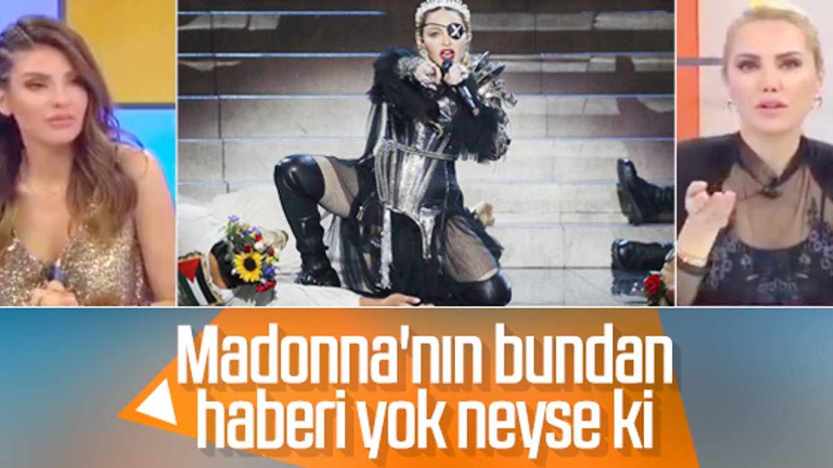Ece Erken, Madonna'nın Eurovision'da yarıştığını sandı
