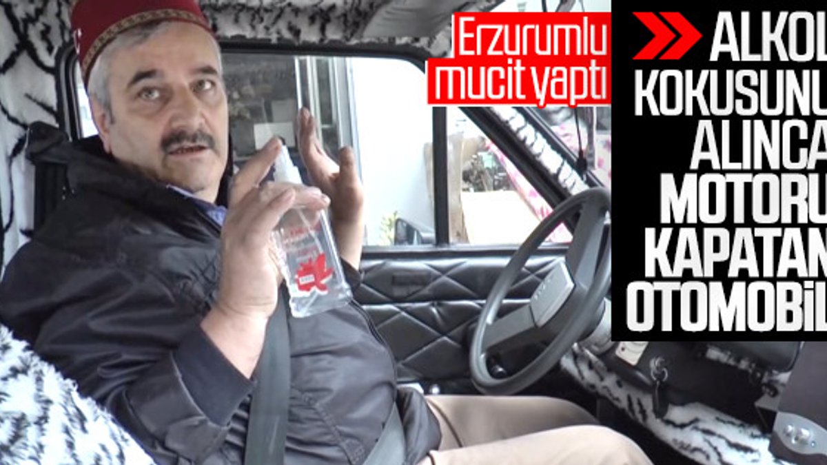 Erzurumlu trafik kazalarını önlemek için araba tasarladı