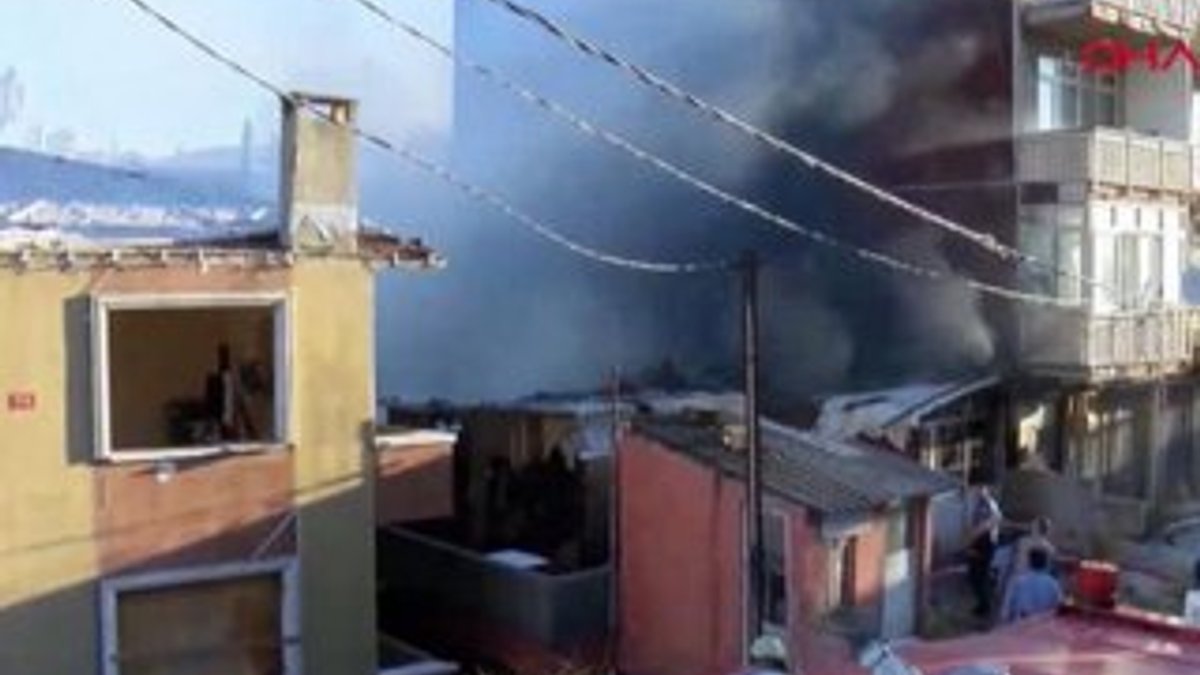 Fikirtepe'de yangın: 2 ölü, 4 yaralı