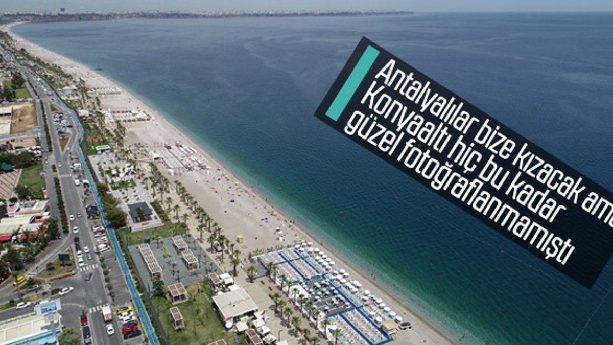 Antalya'da su sıcaklığı 28 dereceye çıktı
