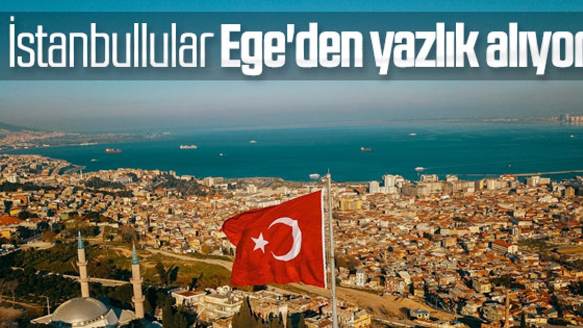İstanbullu Ege'ye akın ediyor