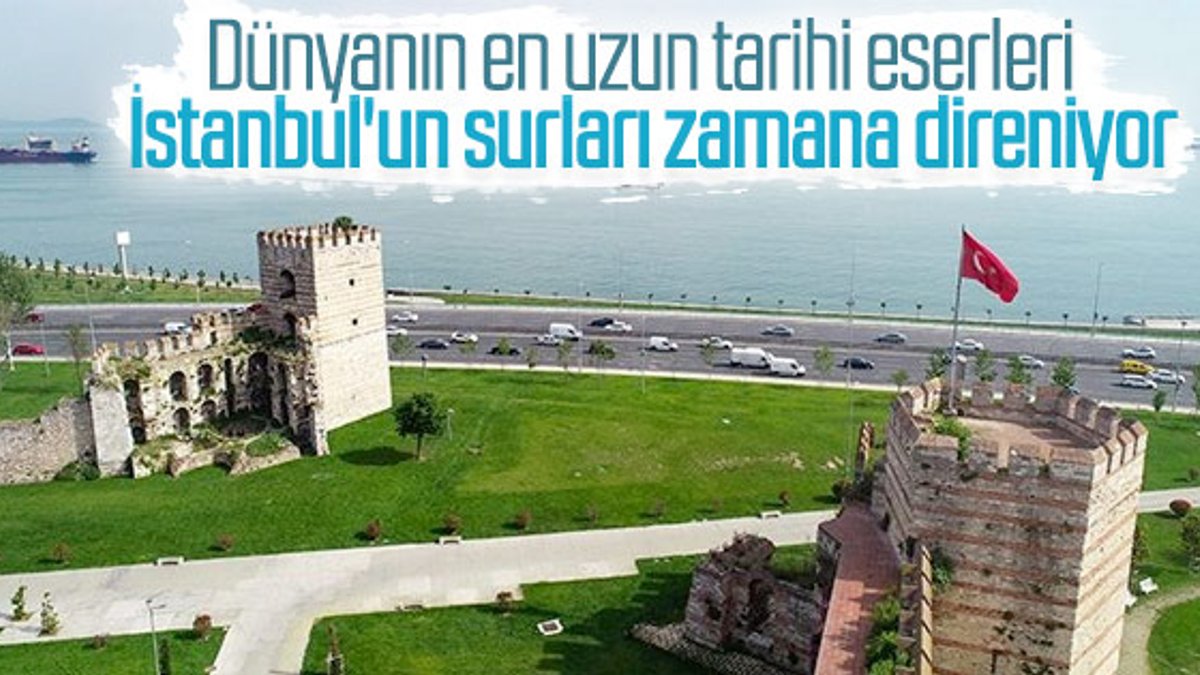 Tarih boyunca iki kez aşılabilen İstanbul surları