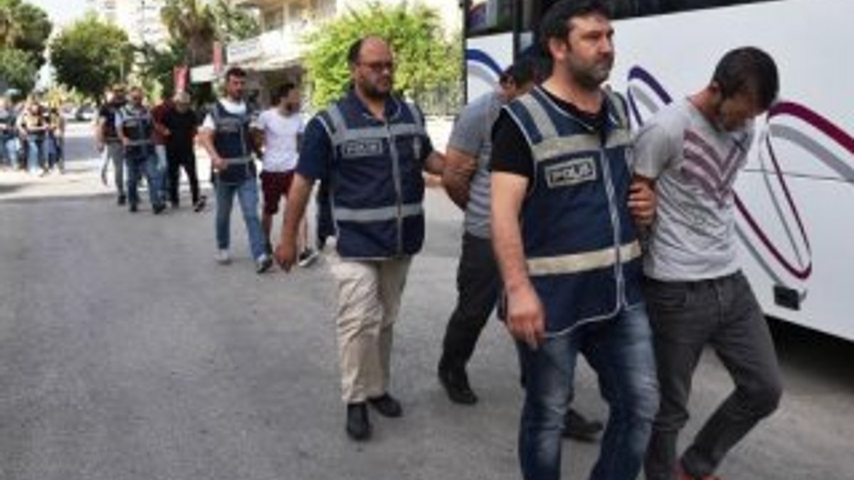 Antalya'da 'kapora' çetesine 8 tutuklama