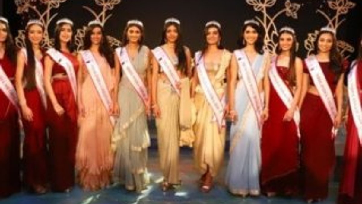Hindistan'da güzellik yarışması adayları alay konusu oldu