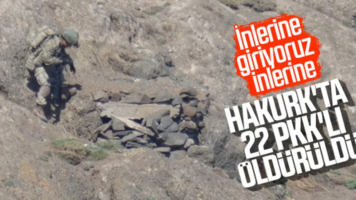Hakurk Bölgesi'nde 3 PKK'lı daha öldürüldü