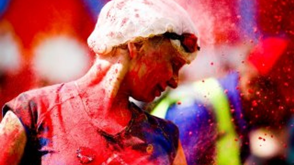 Rusya'nın kalbinde renk festivali