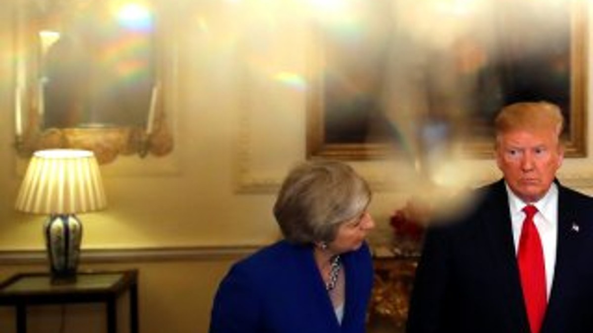 Theresa May ve Trump bir araya geldi