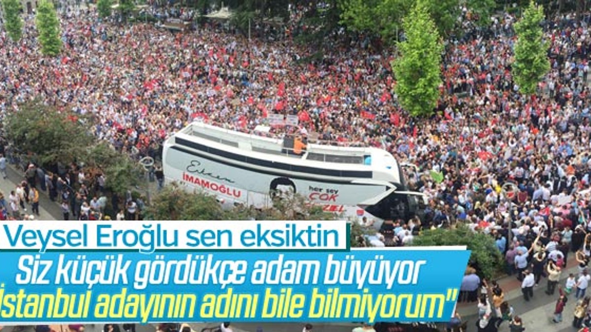 Veysel Eroğlu: CHP'nin İstanbul adayının adını bilmiyorum