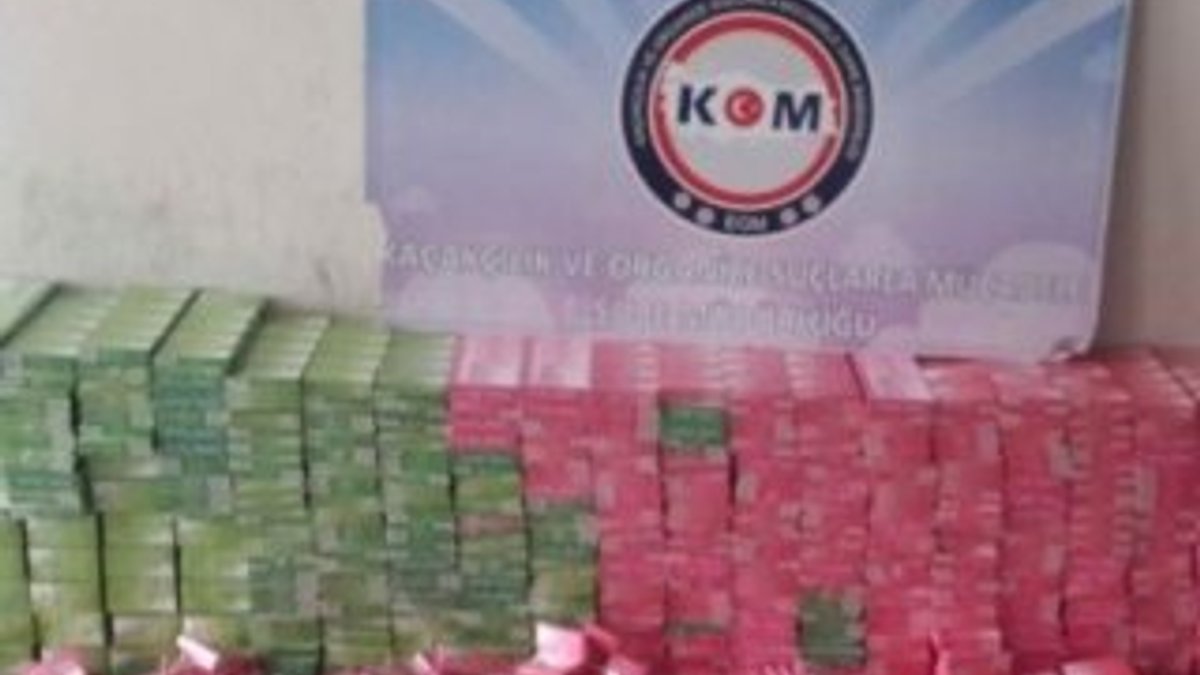 Bolu’da kaçak sigara operasyonu: 5 bin paket ele geçirildi