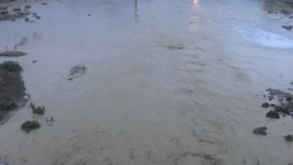 Nevşehir’de köyleri sel vurdu