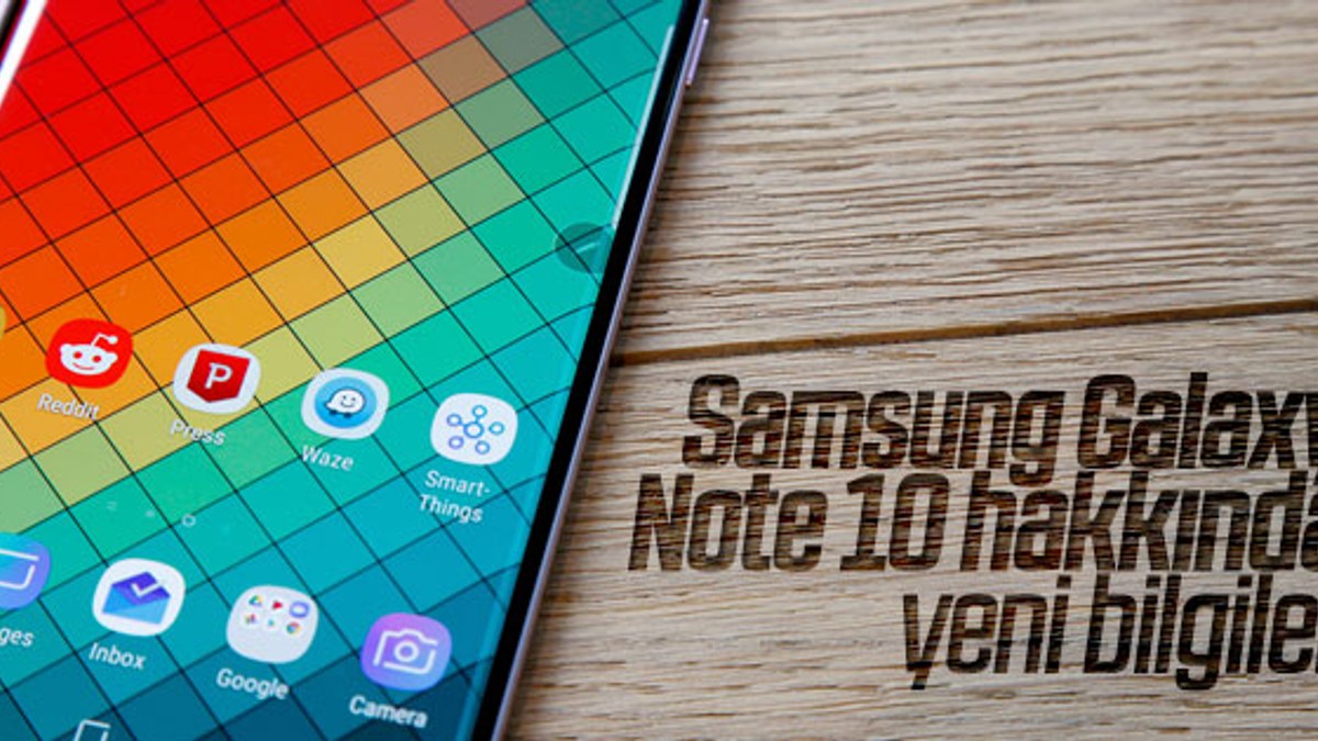 Samsung Galaxy Note 10 Pro'nun görüntüleri ortaya çıktı