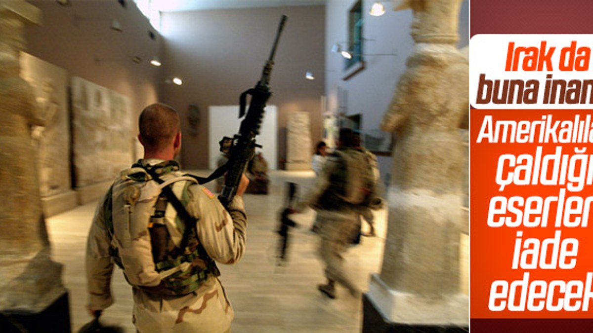 ABD Irak'tan çaldığı tarihi eserleri iade edecek