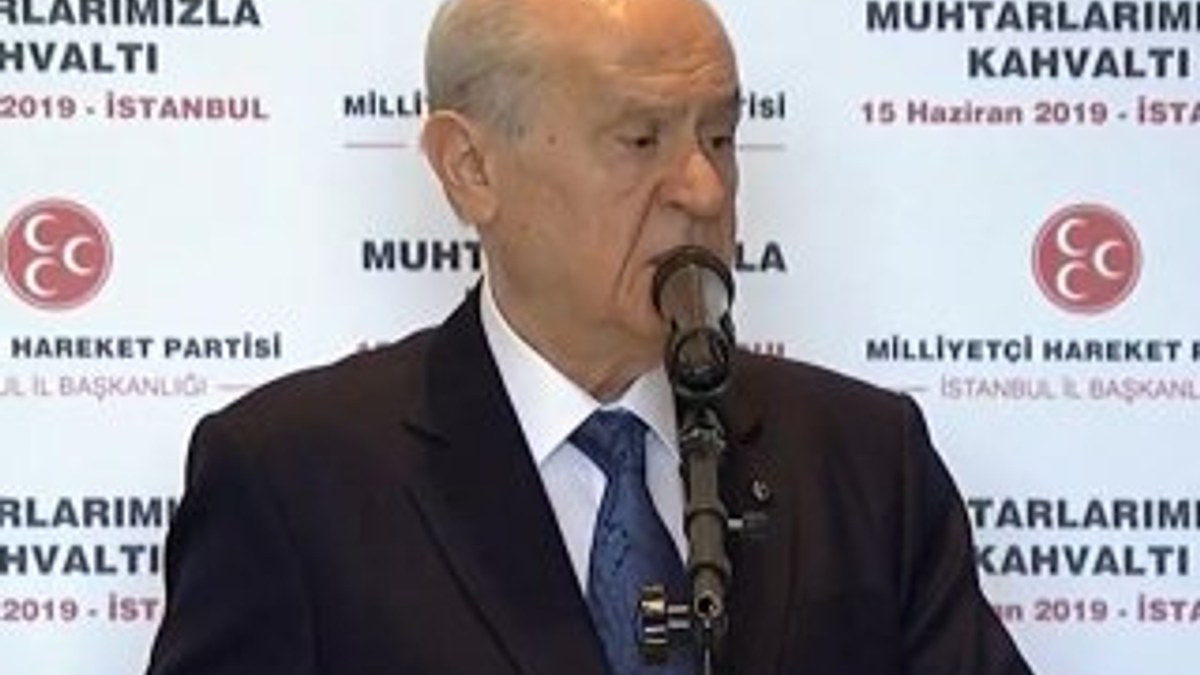 MHP lideri Devlet Bahçeli'den S-400 yorumu