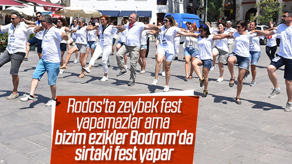 Bodrum'da Sirtaki Festivali