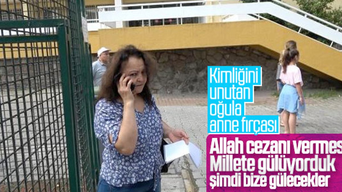 YKS'de kimliğini unutan öğrenciye anne azarı