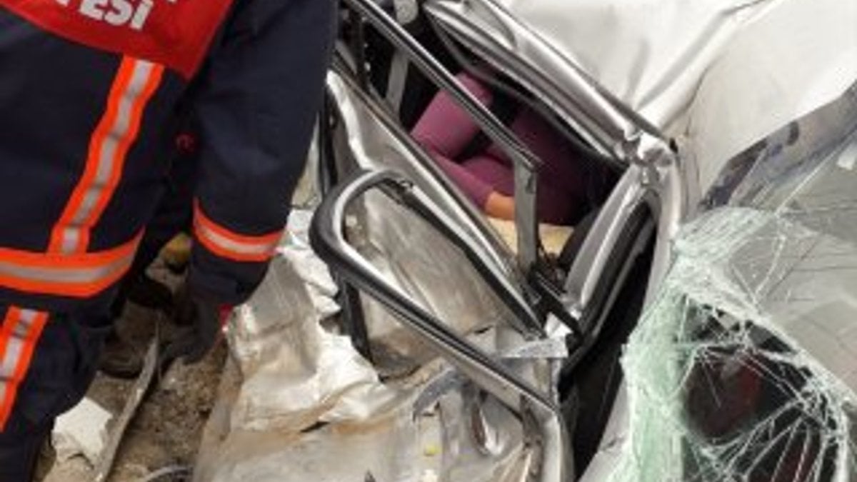Malatya'da midibüsle otomobilin feci kazası: 6 yaralı