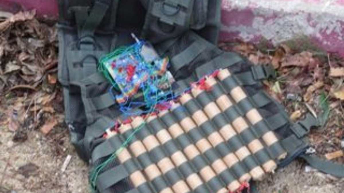 Kilis'te canlı bomba yeleği bulundu