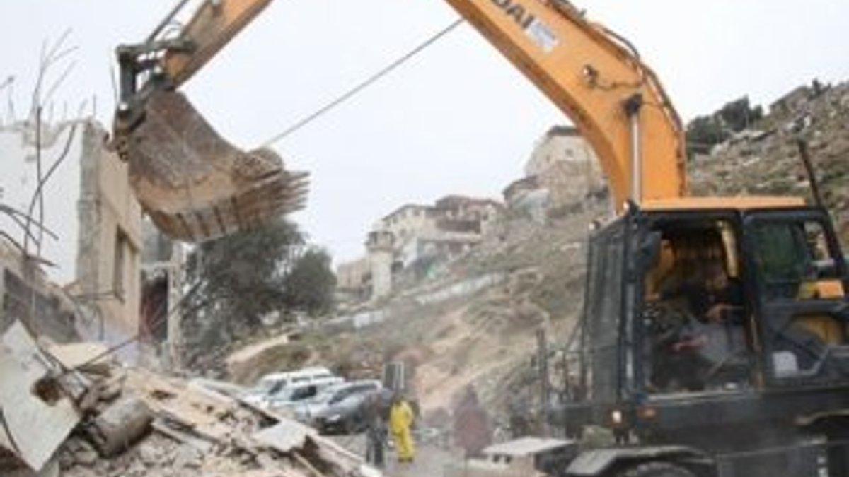 İsrail Filistinlilerin evlerini yıkıp yerine Talmut bahçe