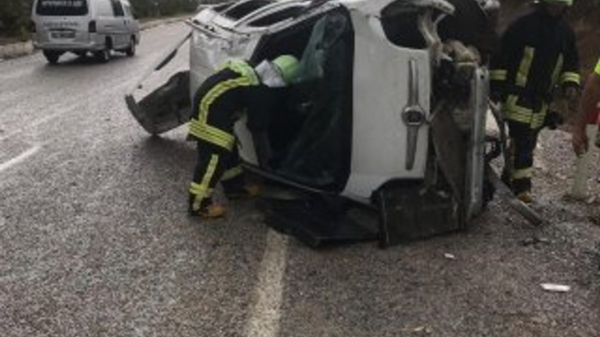 Denizli’de feci trafik kazası: 6 yaralı