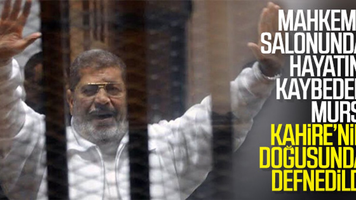 Mursi'nin cenazesi defnedildi