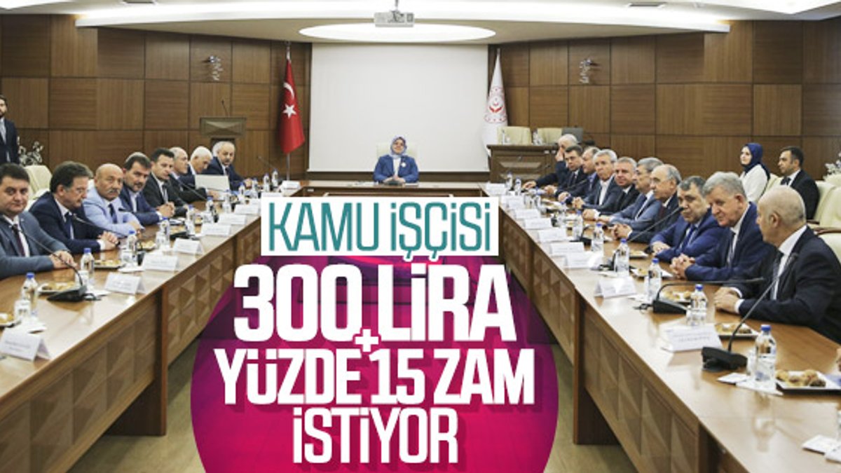 Türk-İş, toplu iş sözleşmesi talebini bakanlığa sundu