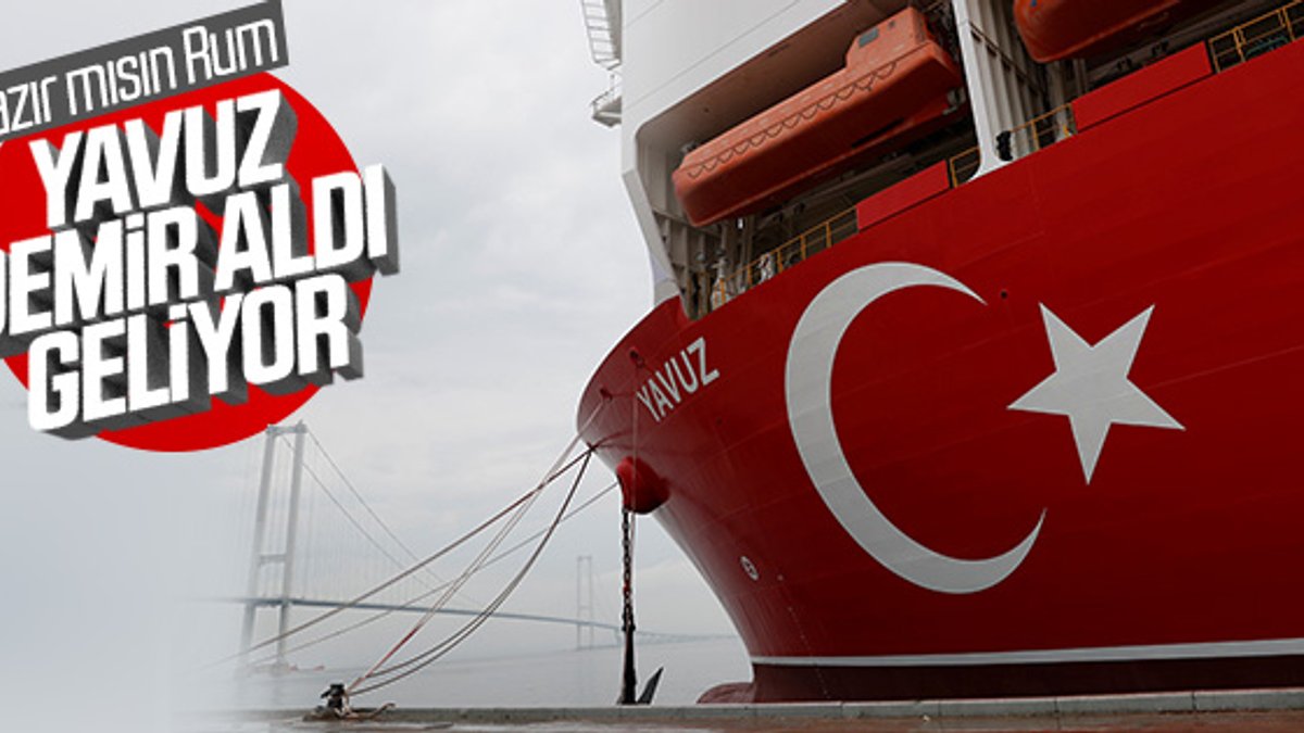 Türkiye'nin ikinci sondaj gemisi Yavuz yola çıktı