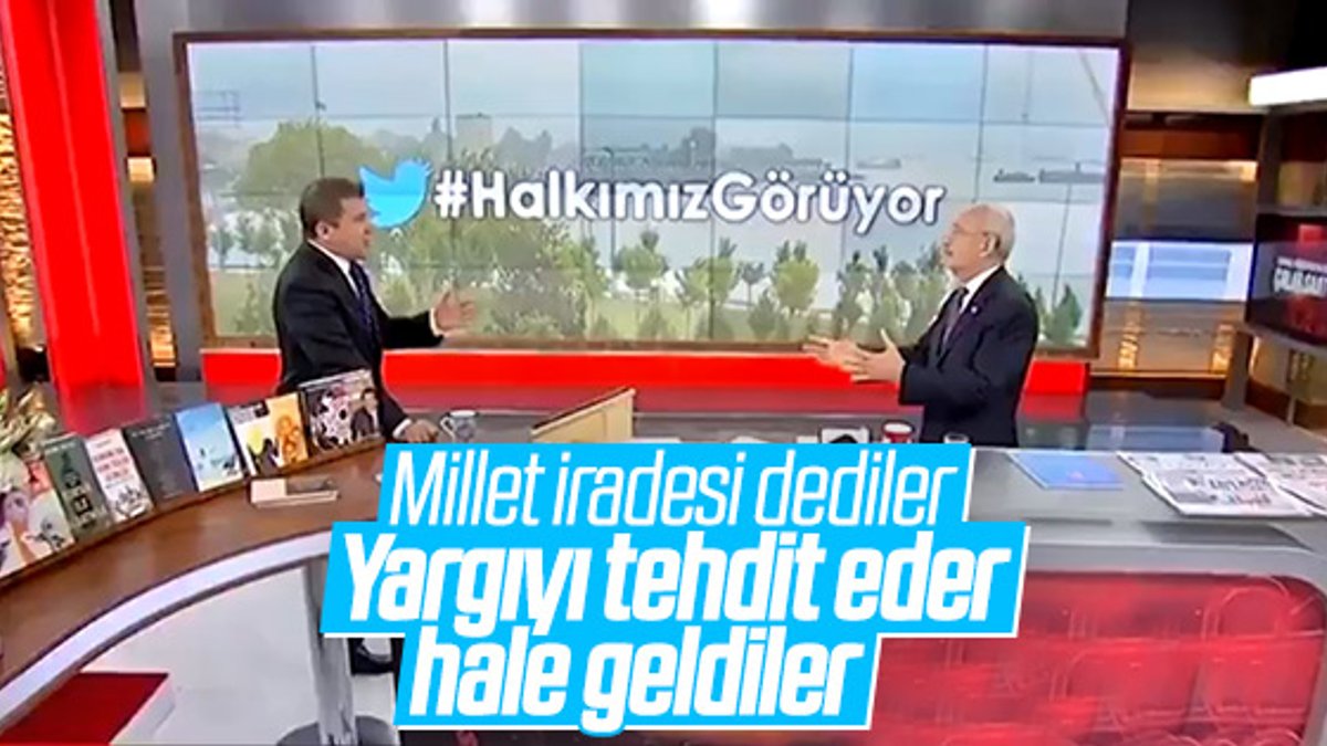 Kılıçdaroğlu, 'Yargı önünü kesebilir' sözüne cevap verdi