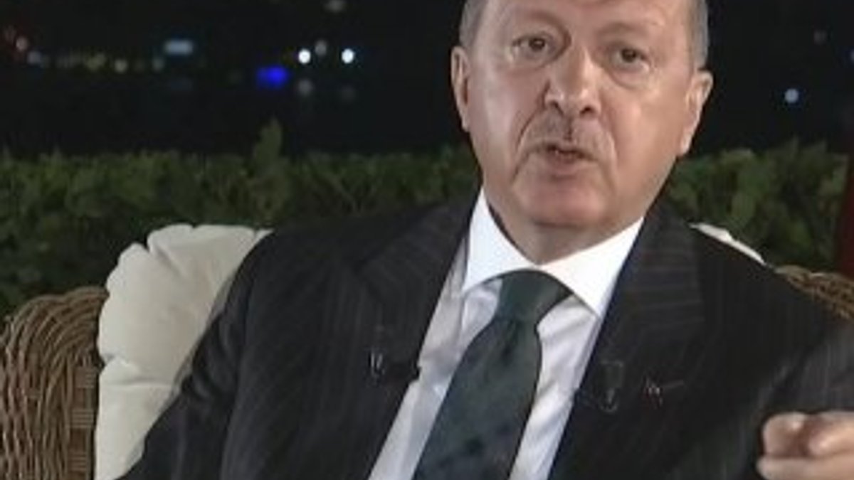 Cumhurbaşkanı Erdoğan ortak yayında konuştu