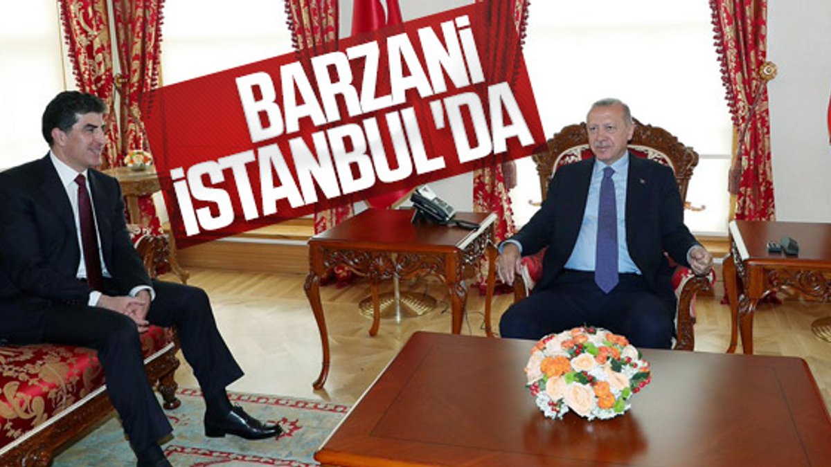 Cumhurbaşkanı Erdoğan ile Barzani'nin görüşmesi sona erdi