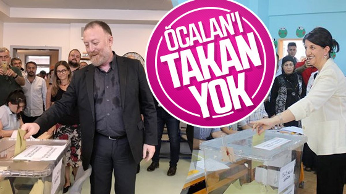 HDP'li Sezai Temelli  ve Pervin Buldan oyunu kullandı