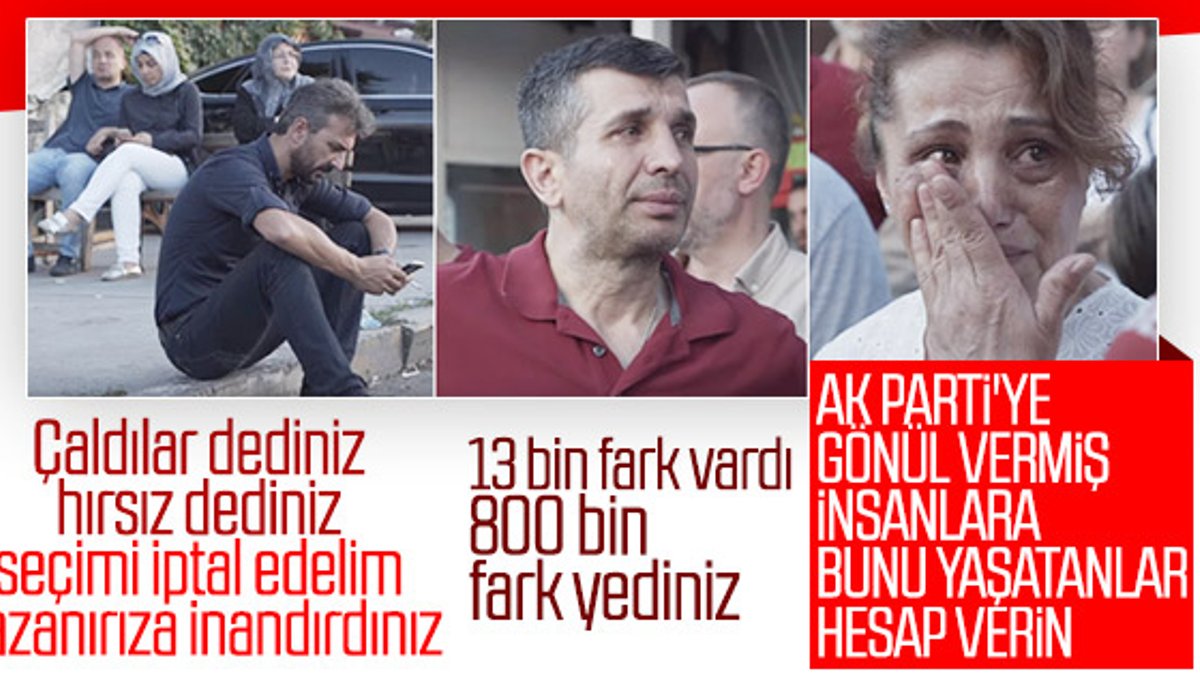AK Partililer İstanbul İl Başkanlığı önünde gözyaşı döktü