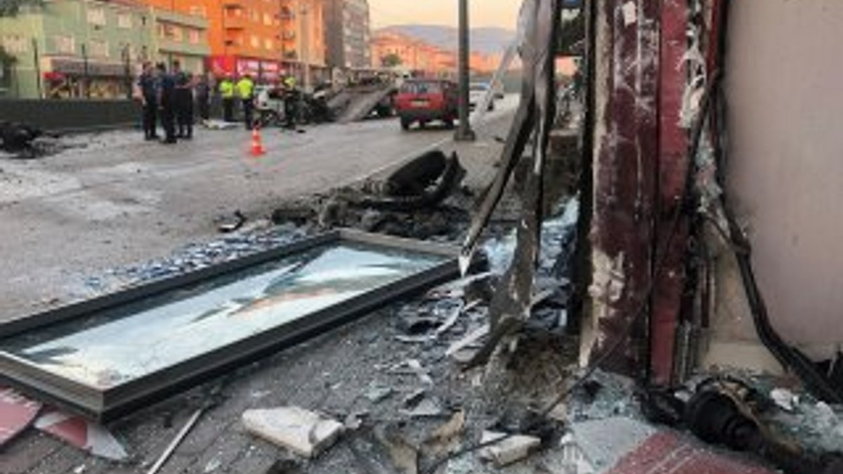 Bursa'da 120 km hızla ölüme götüren kaza