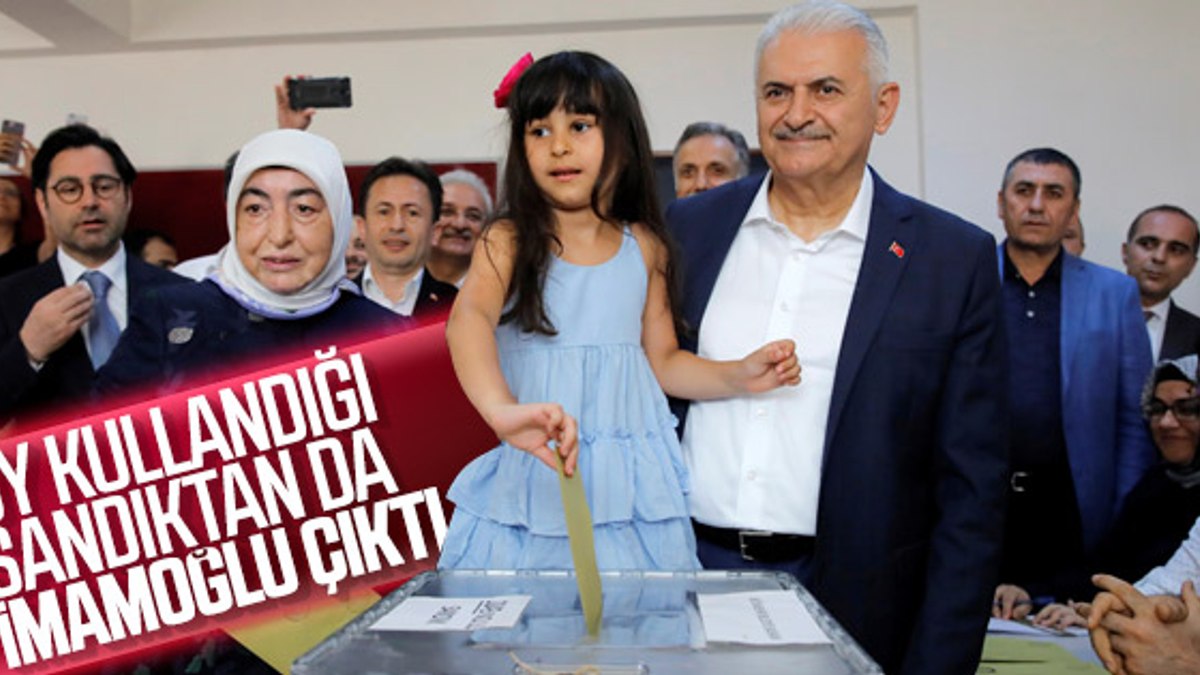 Binali Yıldırım’ın sandığından Ekrem İmamoğlu çıktı