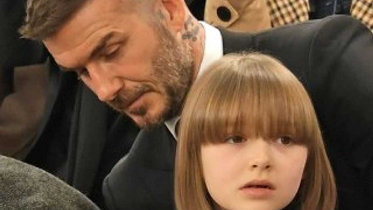 David Beckham'ın kızı İngiltere'nin en güçlü isimlerinden