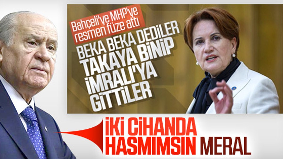 Bahçeli, Akşenerin İmralı göndermesine yanıt verdi