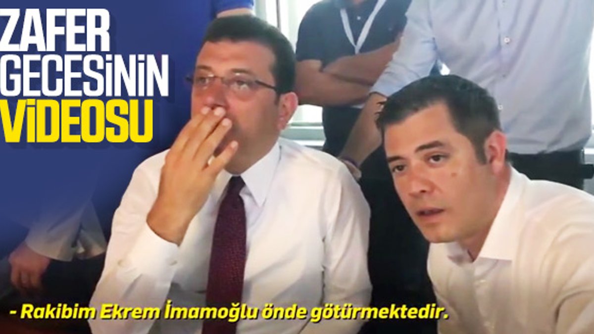 Ekrem İmamoğlu 23 Haziran gecesinden video paylaştı