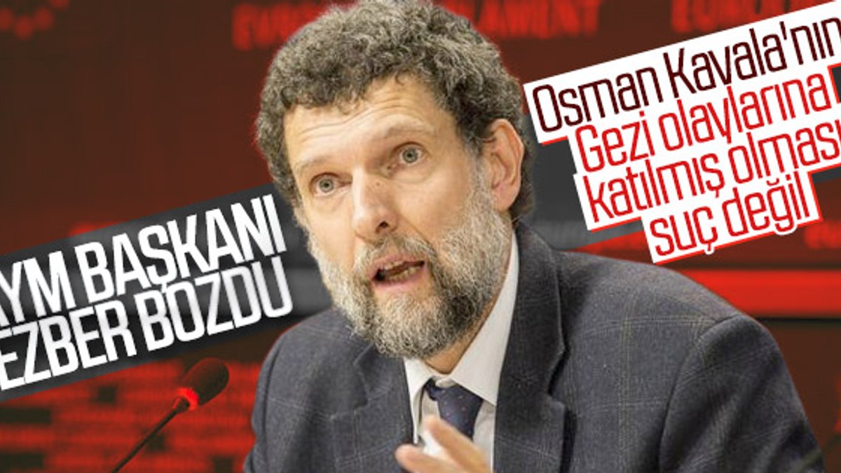 AYM Başkanı'nın Osman Kavala açıklaması