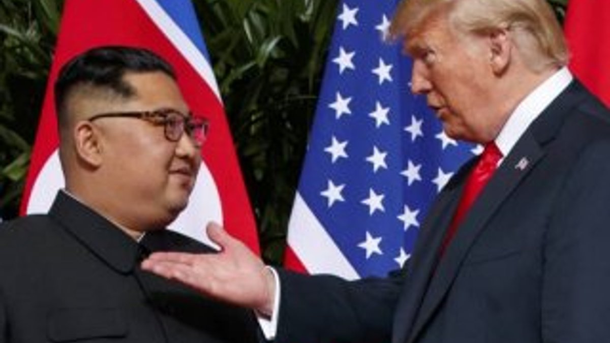 Trump’tan Kim’e: Elini sıkmak istiyorum