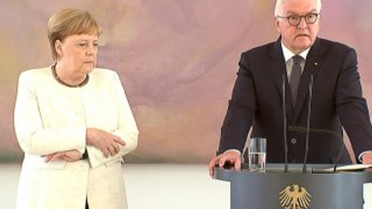 Merkel titremesiyle ilgili açıklama yaptı