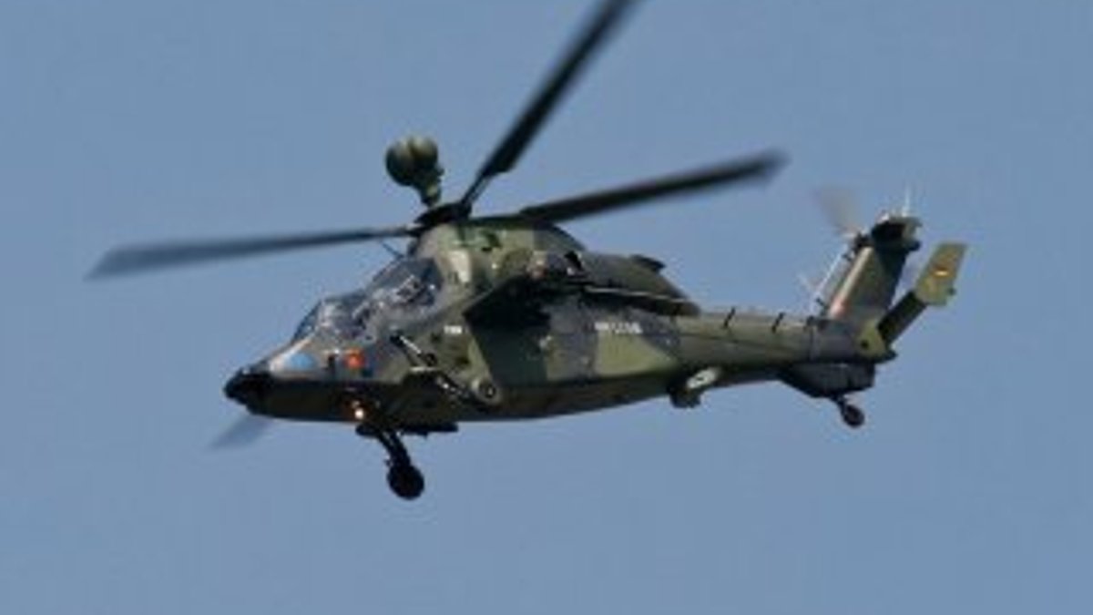 Almanya'da helikopter düştü: 1 ölü