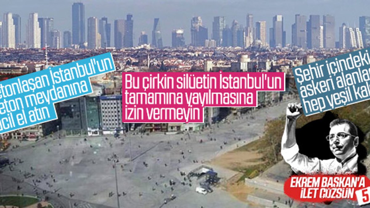 İstanbul'un beton silüeti