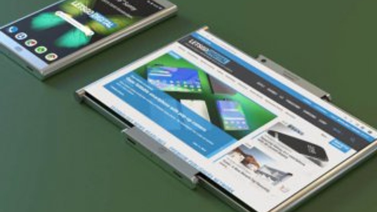 Samsung, yanlardan genişleyen bir akıllı telefon patenti aldı