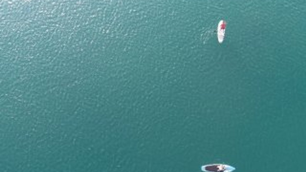 Seyhan Baraj Gölü'nde Miami esintisi