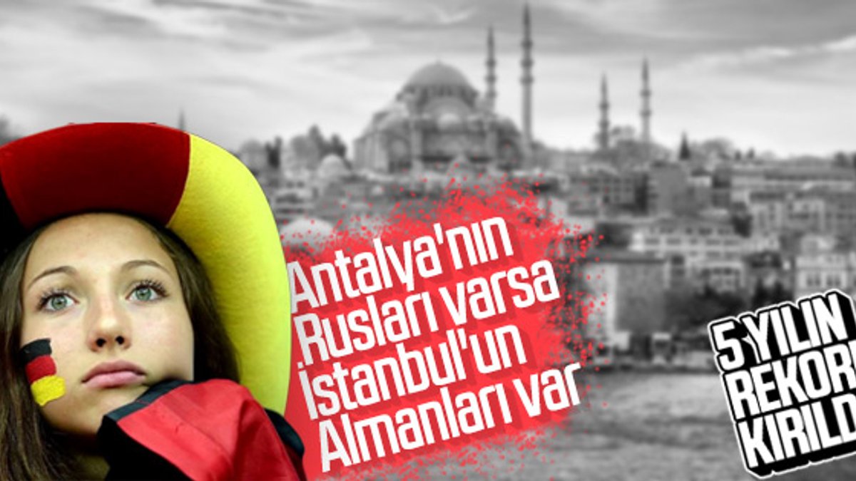 İstanbul'da son 5 yılın turizm rekoru kırıldı