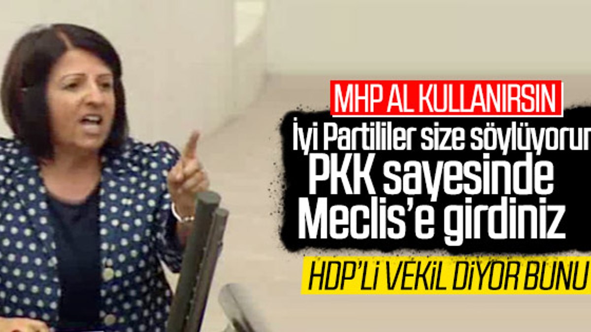 Meclis'te HDP-İyi Parti gerilimi