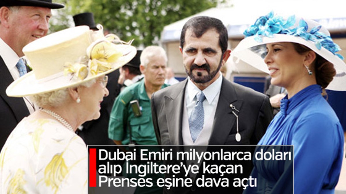 Dubai Emiri El Maktum kaçan eşine dava açtı