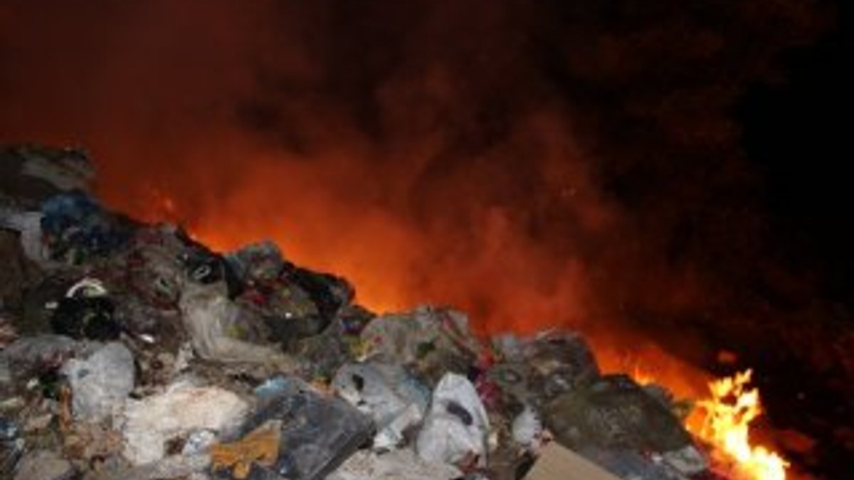 Aydın'da çöplük yangınları tehlike saçıyor