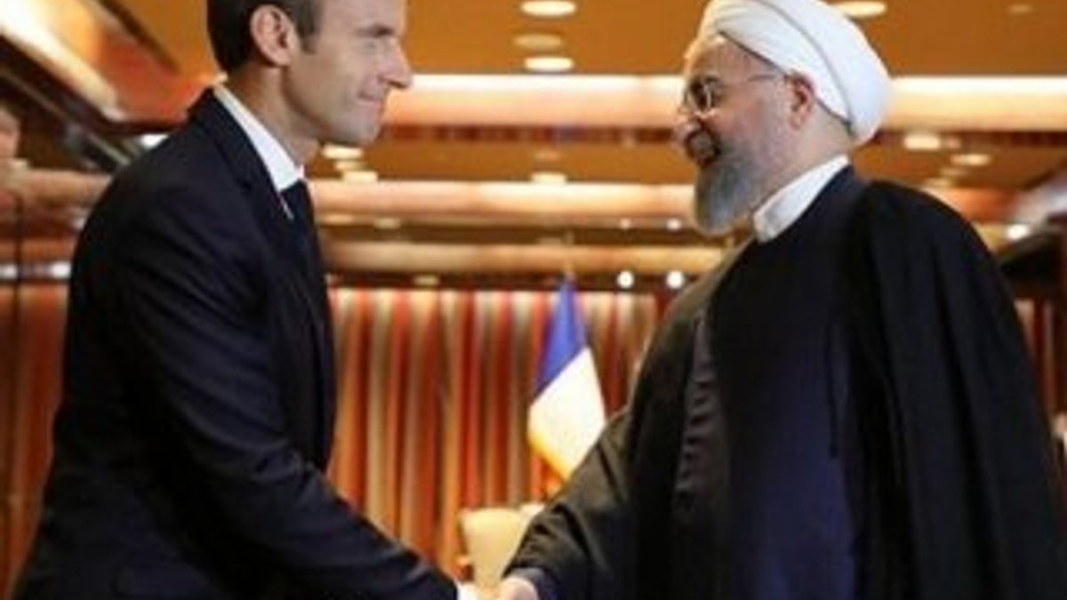 Macron, Ruhani’ye söz verdi: Nükleer diyalog sürecek