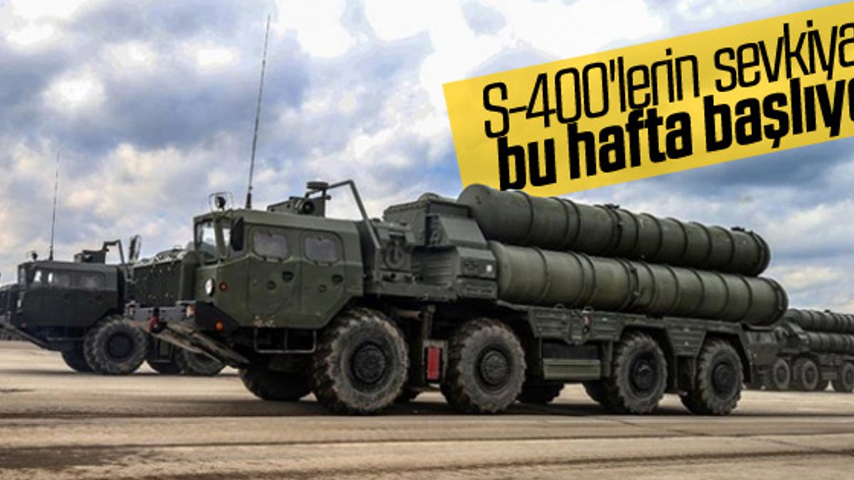 S-400'ler bu hafta yola çıkıyor