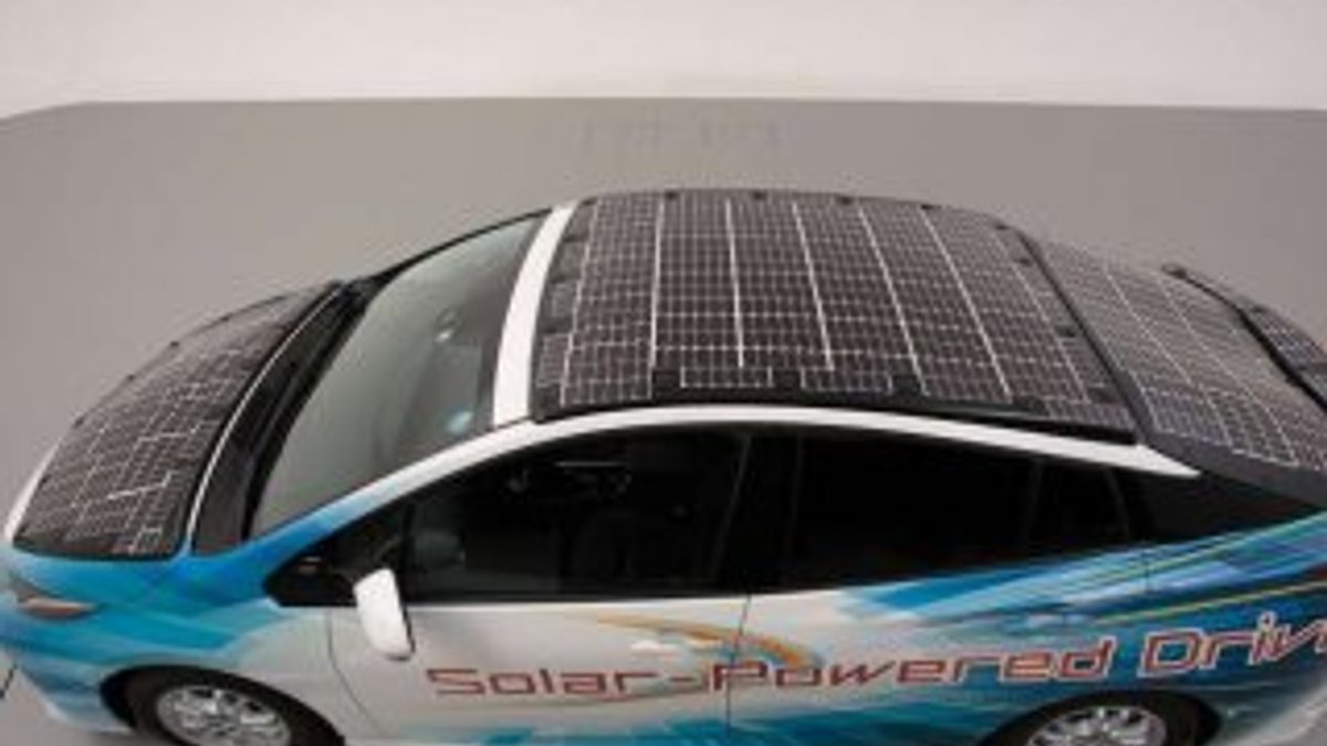 Toyota, güneş panelli elektrikli otomobil üzerinde çalışıyor
